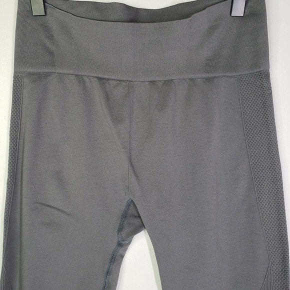 Zyia Active Grid Performance Hi Rise 7/8‎ Seamless Leggings L Grey - Picture 5 of 11